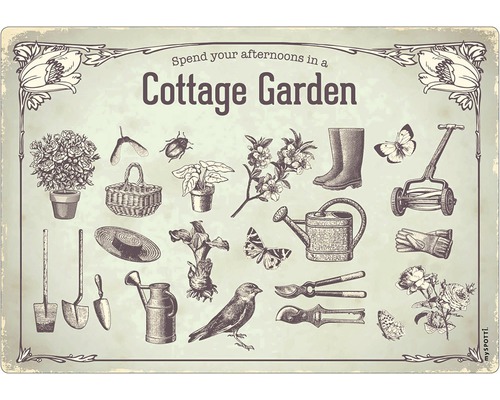 mySPOTTI pop Cottage Garden keukenachterwand 59x41 cm