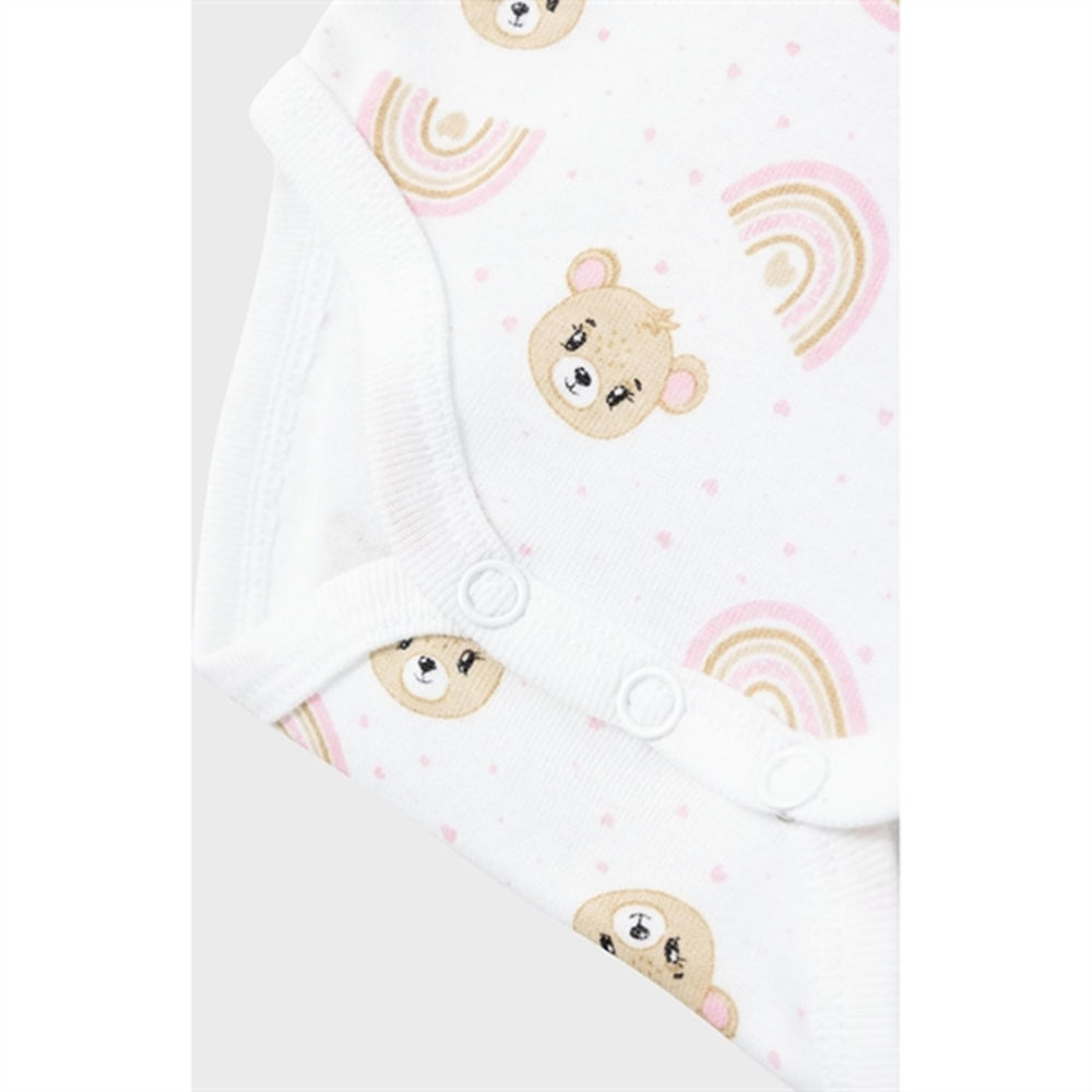 Orchid Pink Teddy Print Body 2-pak Noos