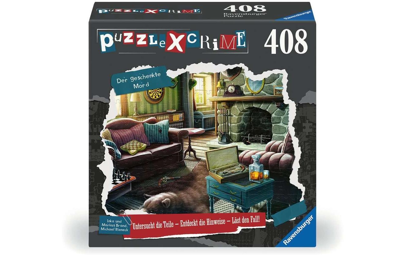 Puzzle X Crime: Der geschenkte MordKombination aus spannendem Krimi und Puzzlespass