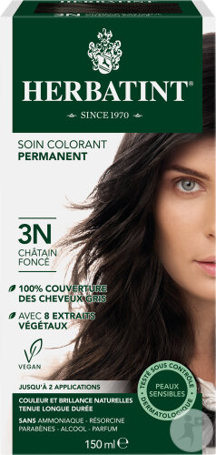Herbatint Soin Colorant Permanent 3N Châtain Foncé 1 Kit