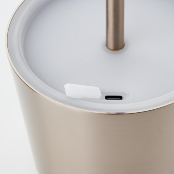 Brilliant USB oplaadbare buitenlamp Xaana 2W koper