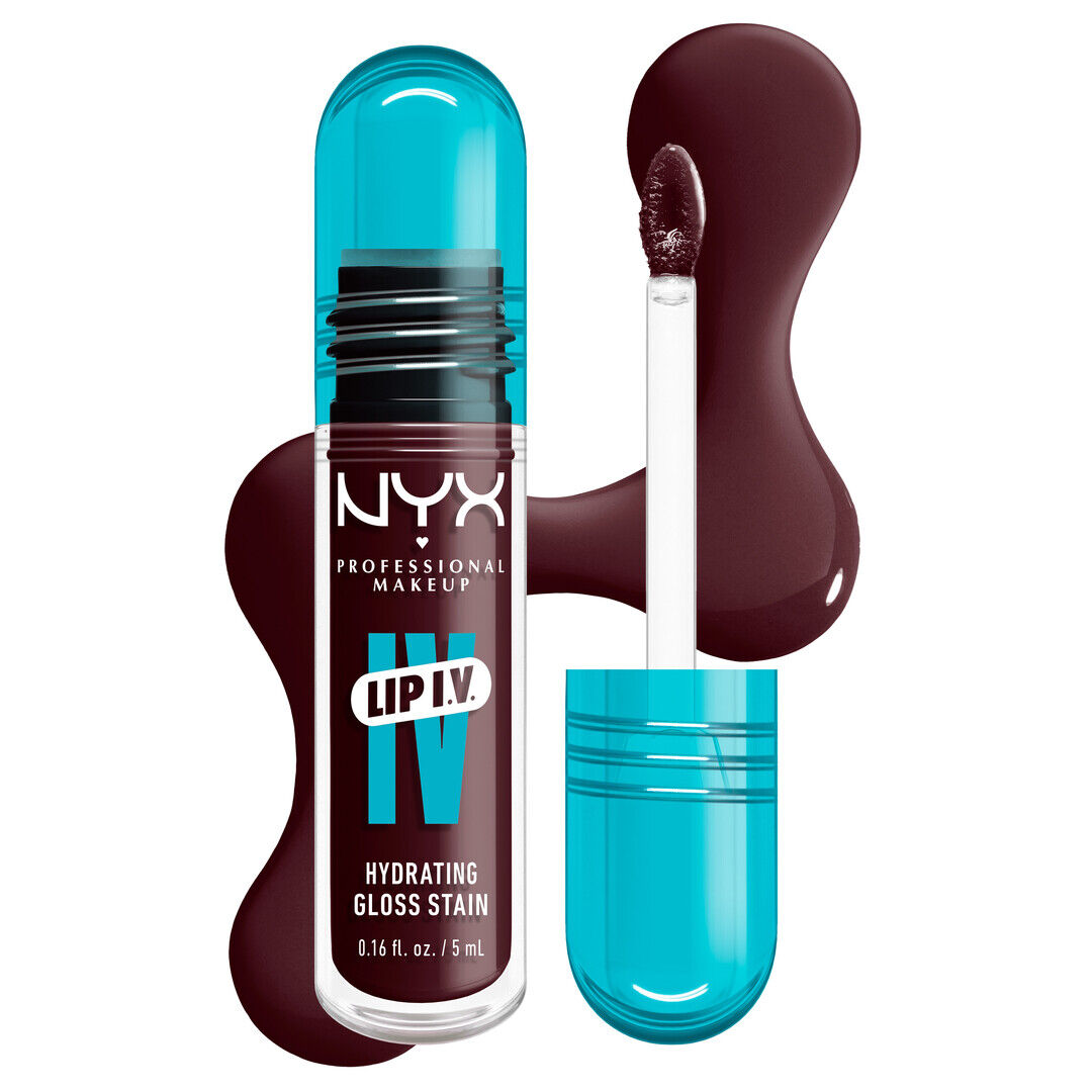NYX Professional Makeup  Lip I.V. - Lip Gloss Stain Hidratante