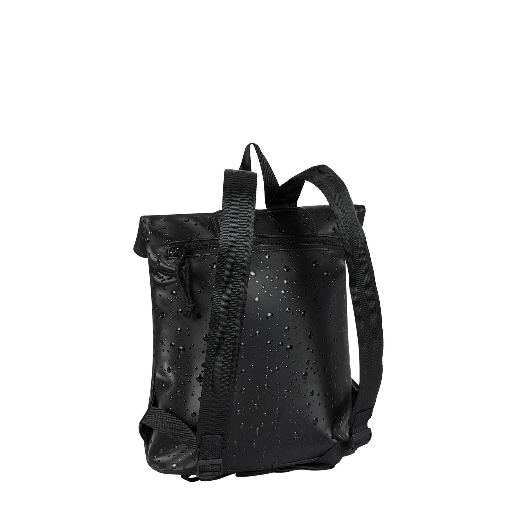 New Rebels Droplets Los Angeles Rolltop Backpack Mini Black