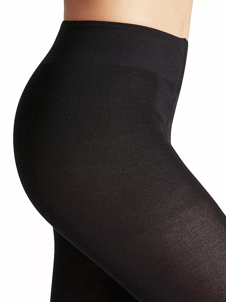 FALKE Strickstrumpfhose Family Black schwarz