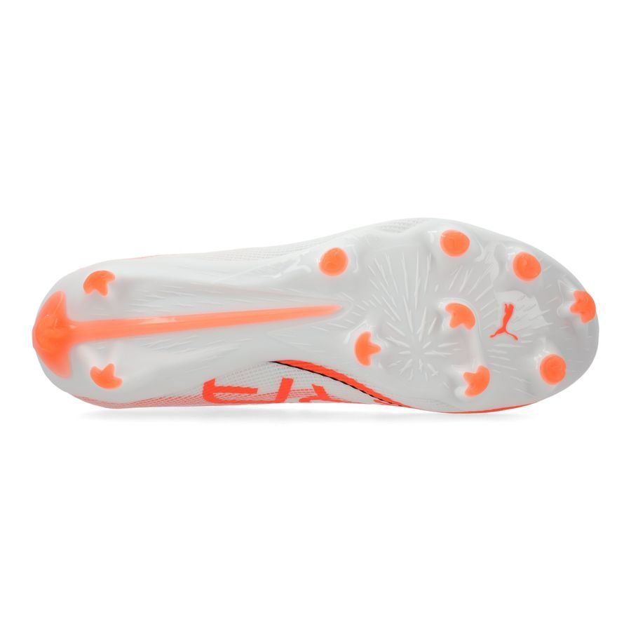 PUMA Ultra 5 Pro FG/AG Unlimited - Blanc/Noir/Glowing Red
