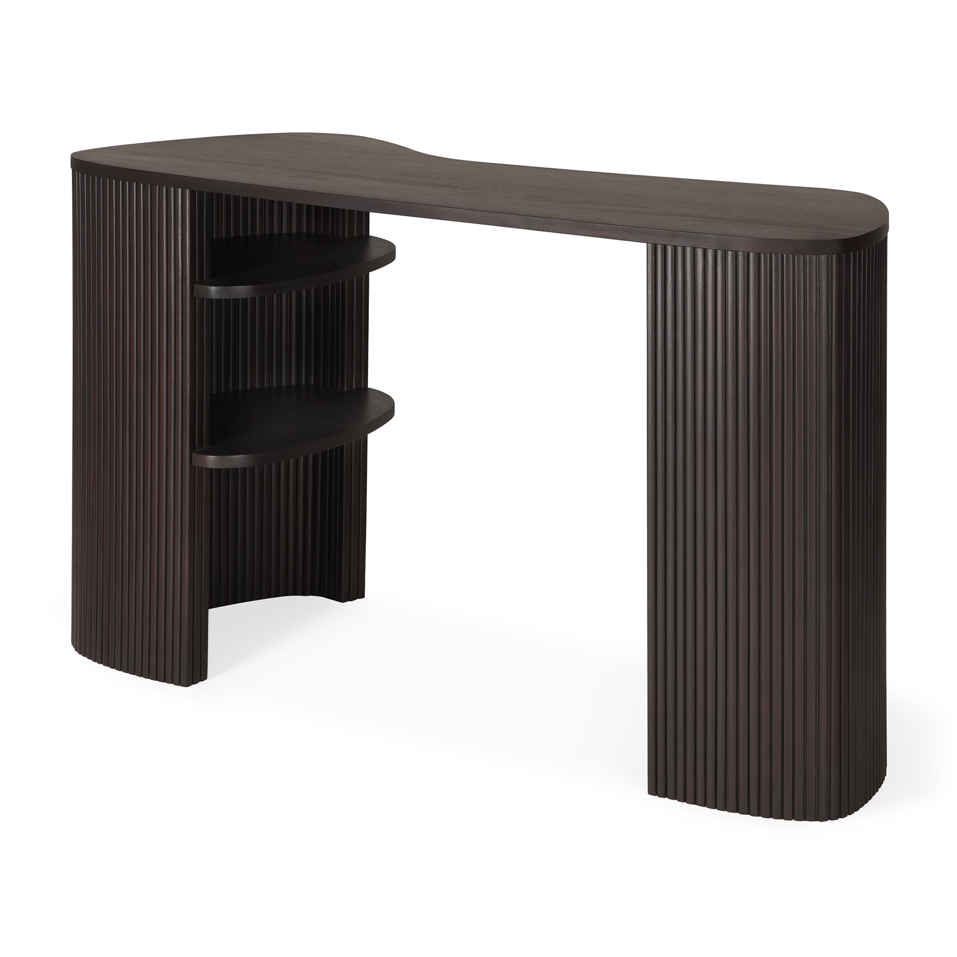 Ethnicraft - Roller Max bureau - mahonie donkerbruin - 137