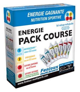 Pack gels énergétiques Fenioux Multi-Sports Energie Pack Course - 7x35g