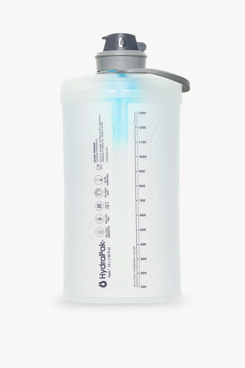 HydraPak Flux™ 1.5 L Trinkflasche + Filter