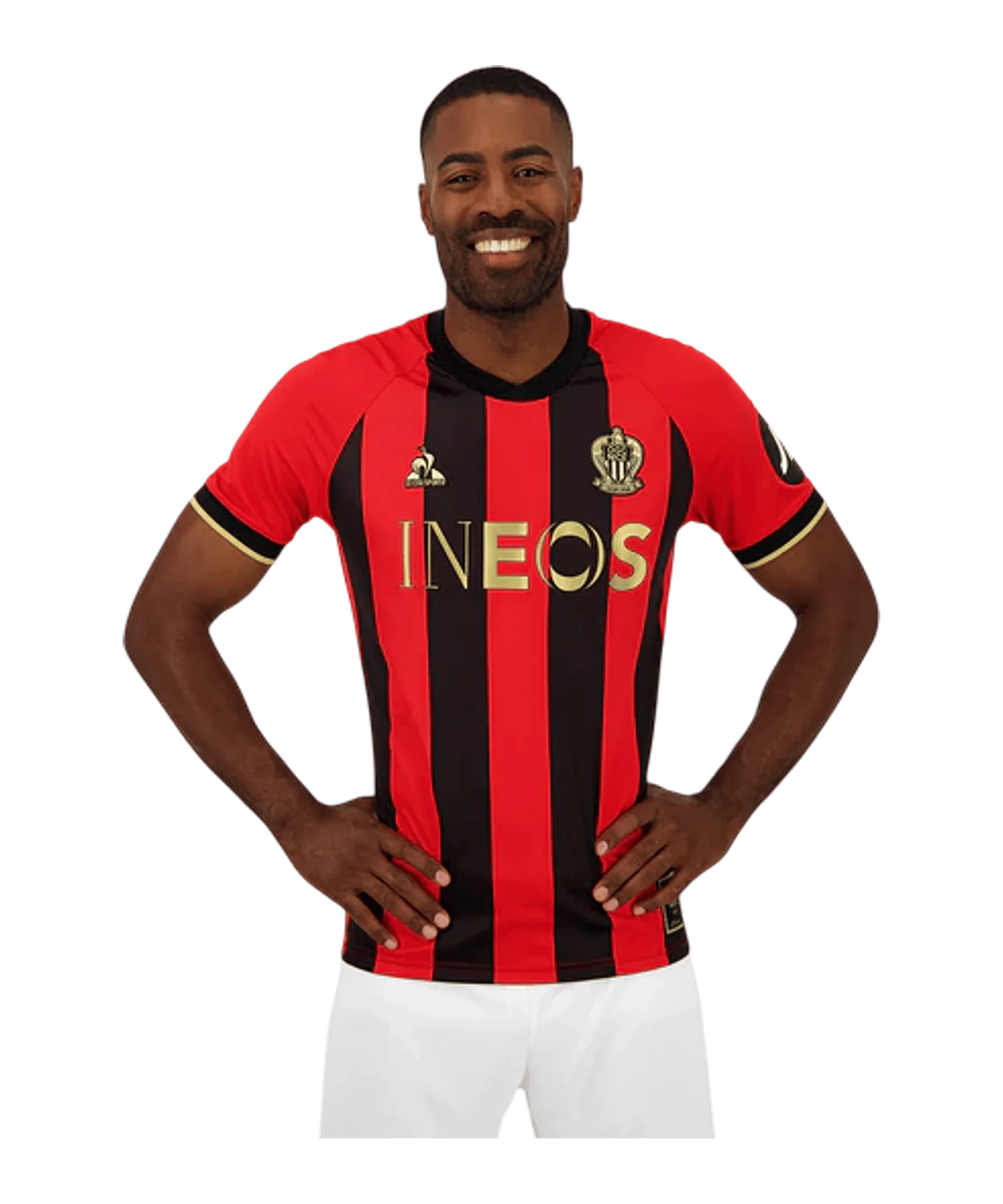 Le Coq Sportif OGC Nizza Trikot Home 2024/2025 Rot