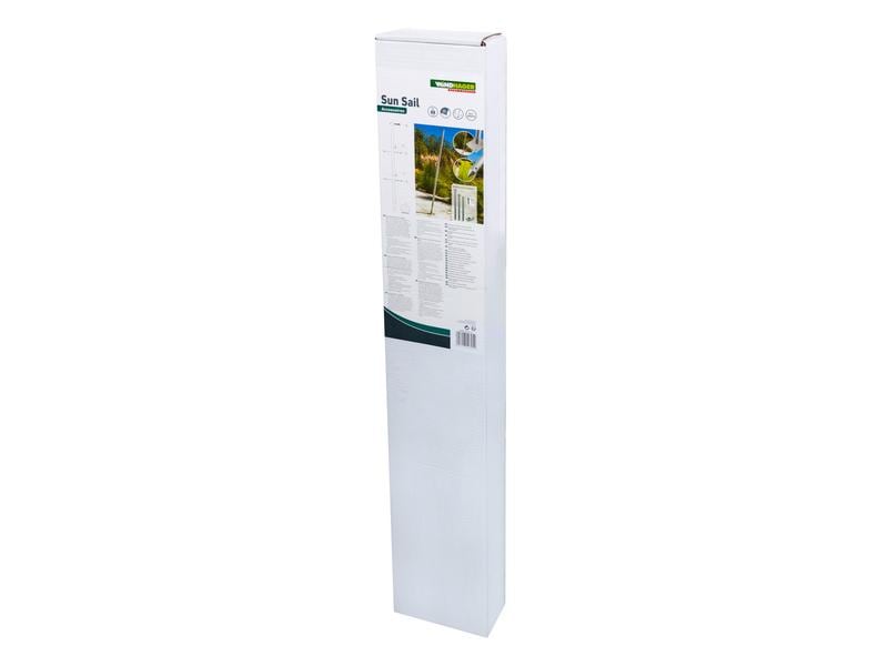 Windhager Sonnensegelmast Set Basic, 243 cm Segelmast