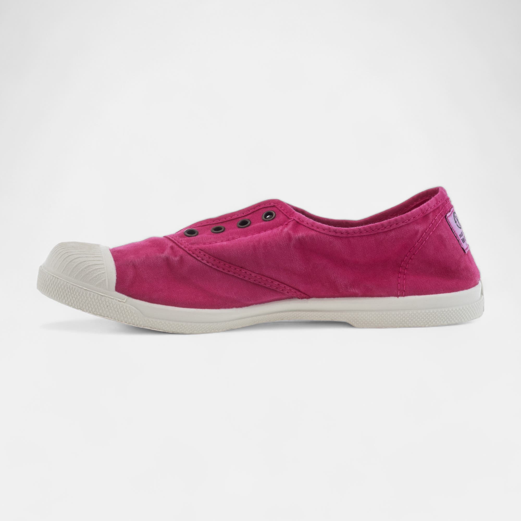 Baskets en toile Femme fuchsia