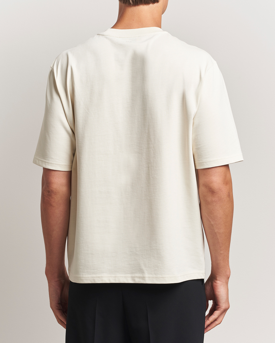 AMI Tonal Heart Logo T-Shirt Ivory