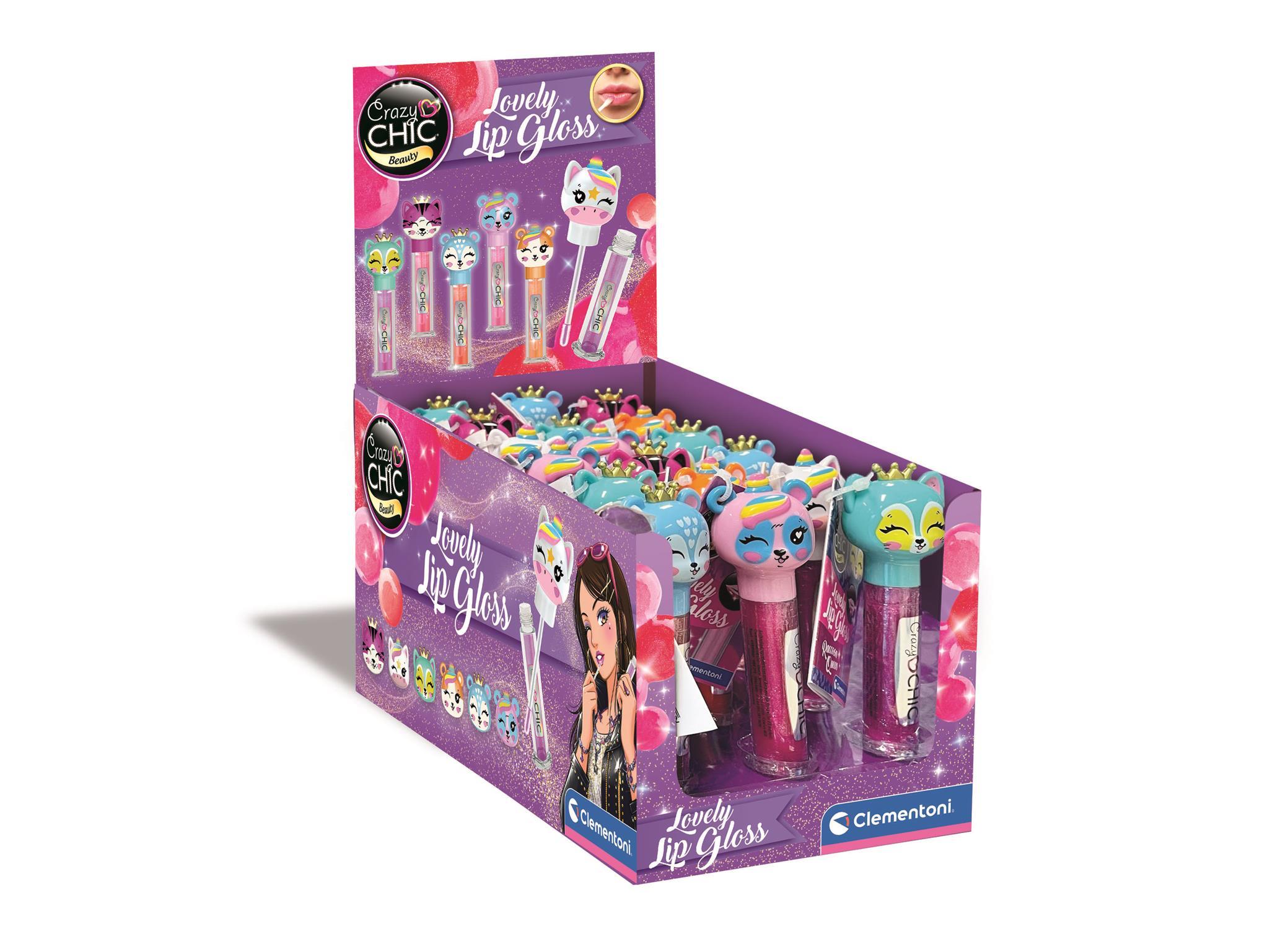 LIP GLOSS ANIMALS CRAZY CHIC MODELOS SORTIDOS