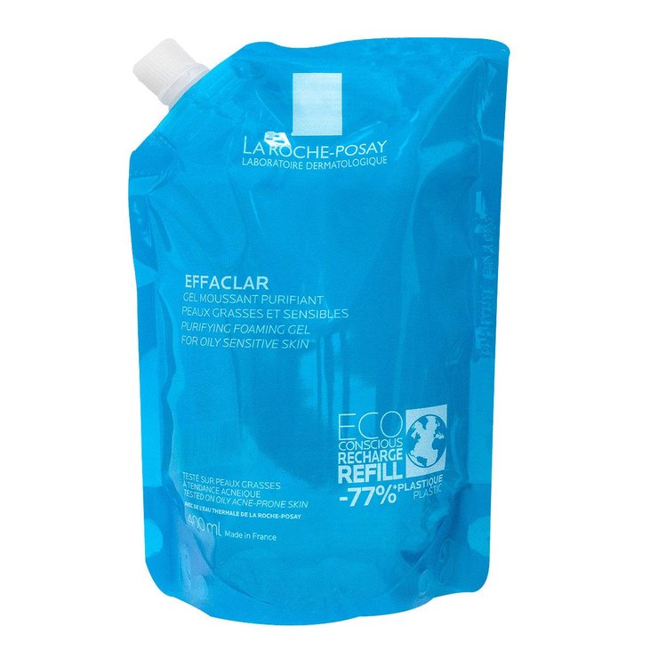 Recharge gel moussant purifiant peau grasse 400ml