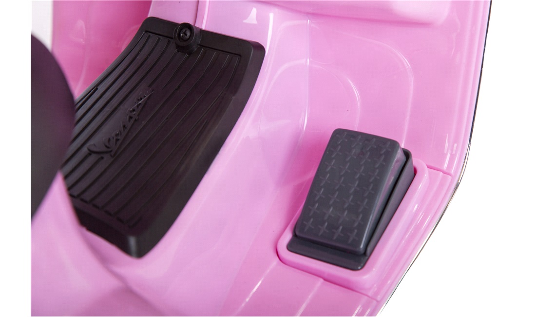 El-scooter til børn 6V Vespa Pink