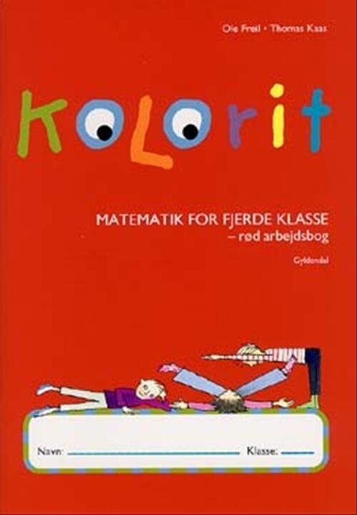 Kolorit 4. Klasse, Rød Arbejdsbog - Thomas Kaas - Bog