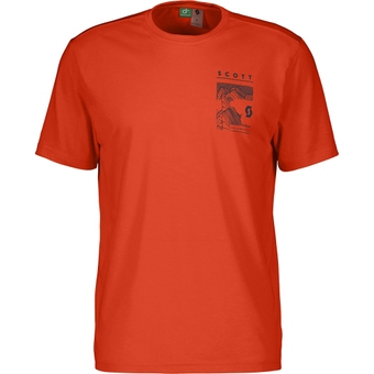 Scott Defined DRI Kurzarmtrikot Mars Red Herren
