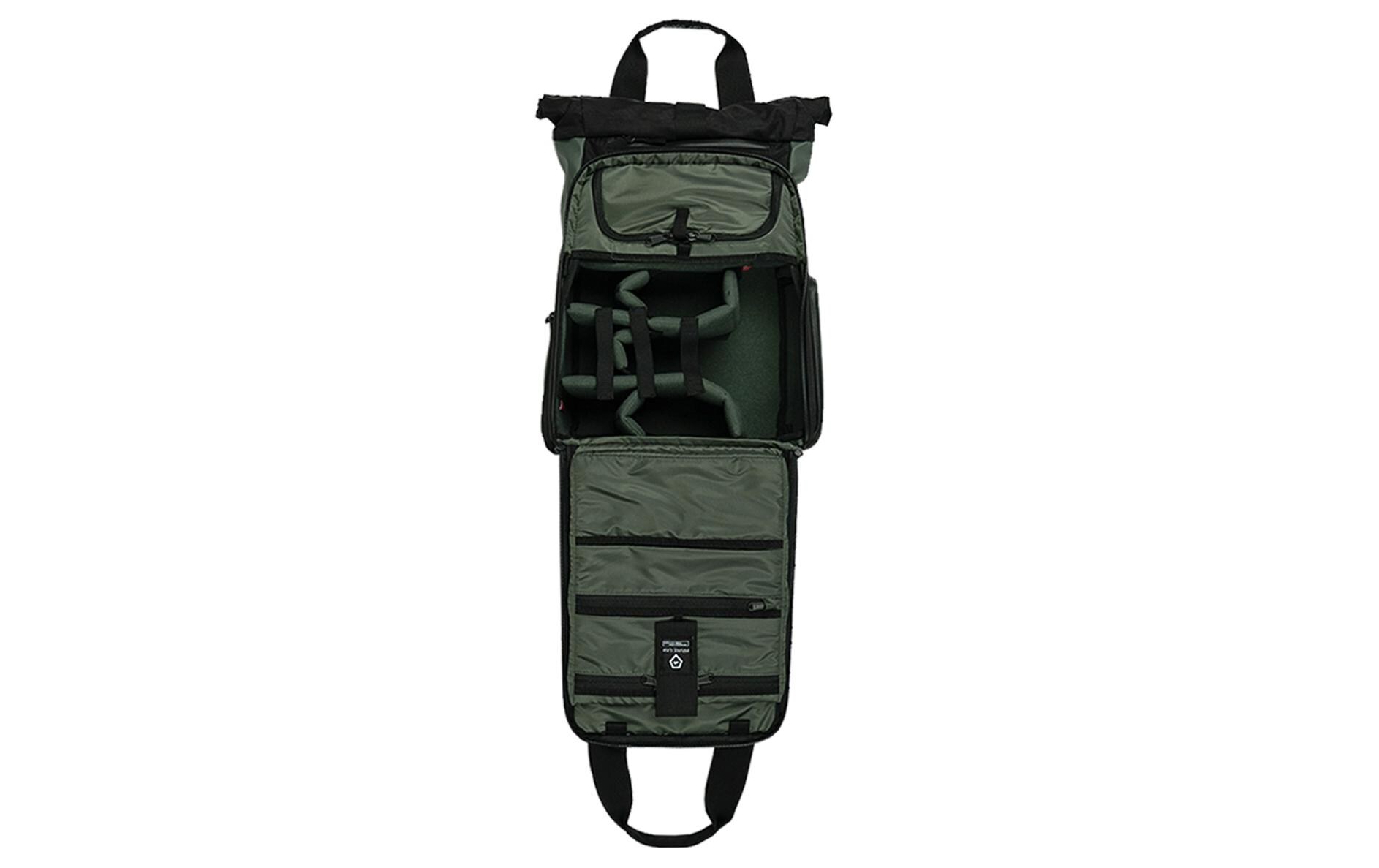 Fotorucksack PRVKE Lite 11 Liter Grün<br>Kleiner und kompakter Kamerarucksack