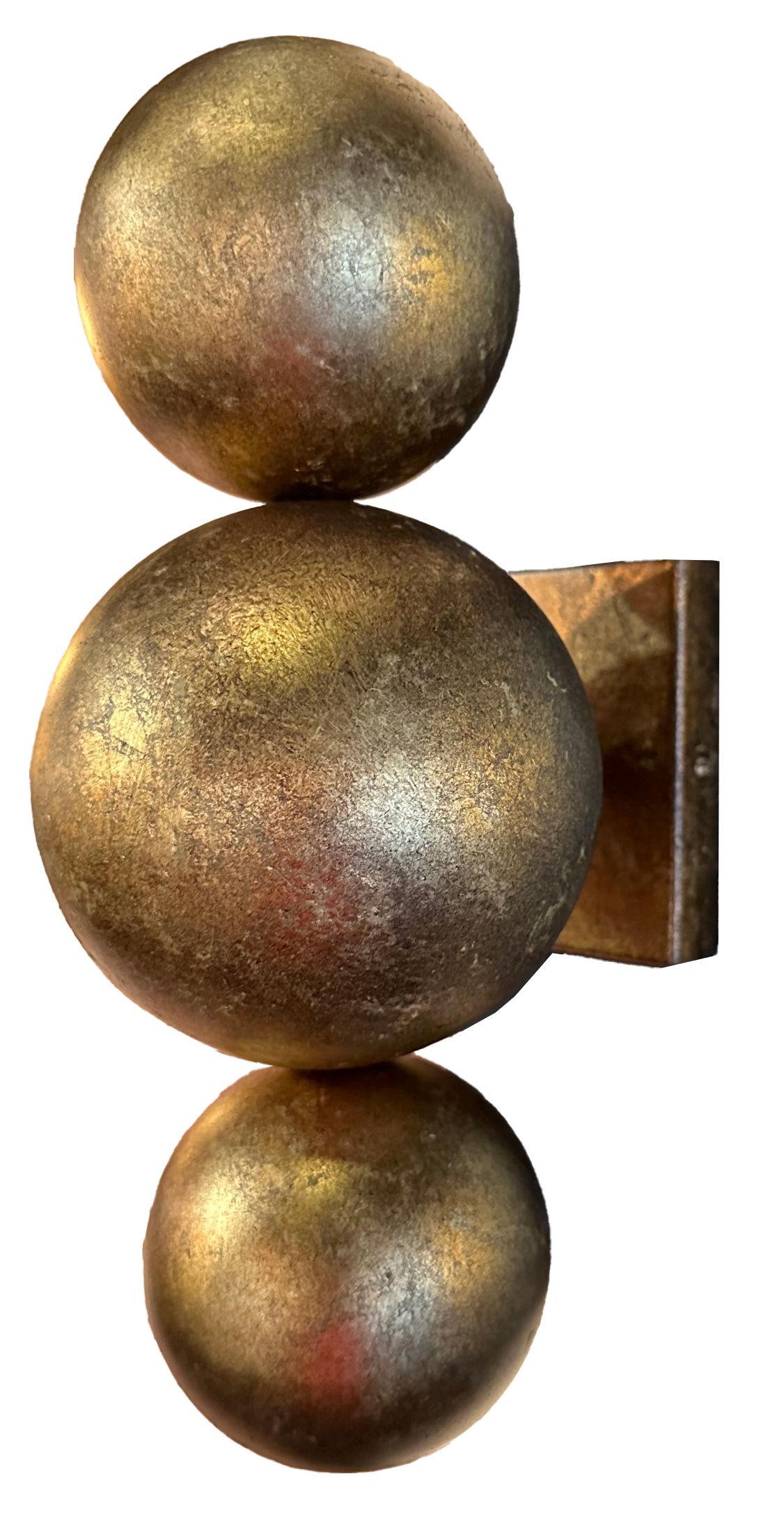 Wandlamp LB783-2WL ambachtelijk brons Allure  | Leclercq & BouwmanB12 x D16 cm