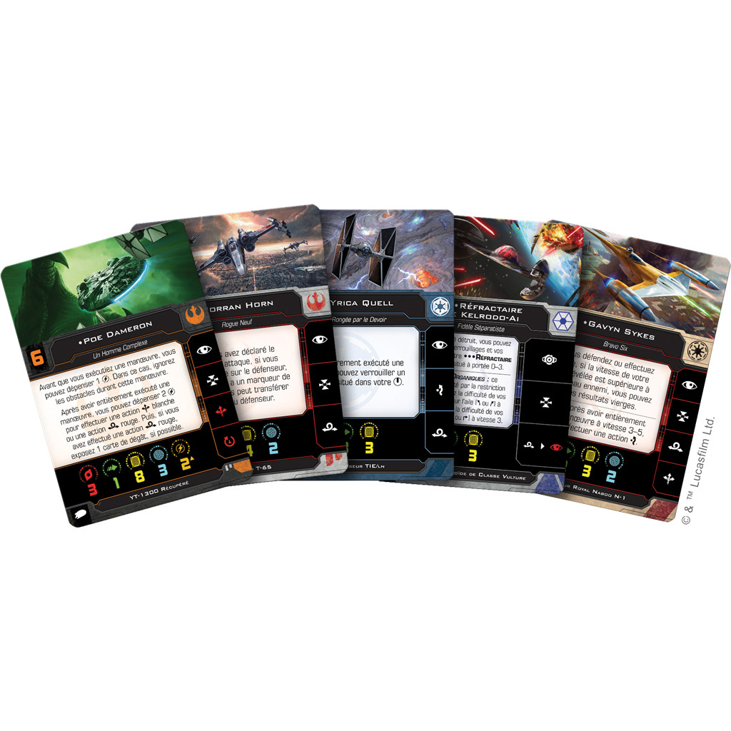 Star Wars - X-Wing 2.0 - Pilotes Hors-Pairs II