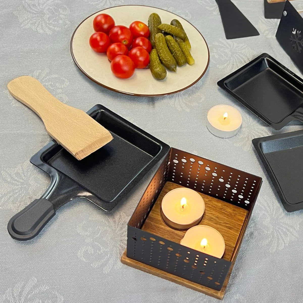 Appareil à raclette individuel à bougie Fackelmann Spécialités Culinai