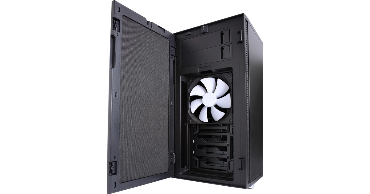 Fractal DesignDefine R5 Black midi tower behuizing  (Zwart | 4x USB-A)