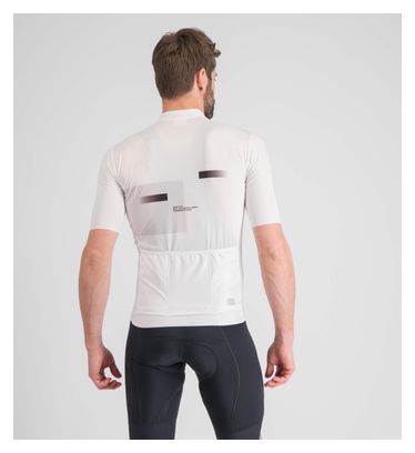Maillot Manches Courtes Sportful Gruppetto Blanc
