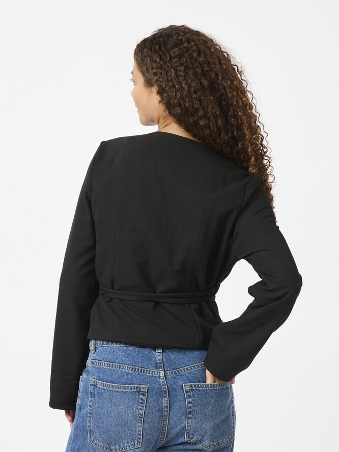 Neo Noir Simmi Wrap Blouse Black