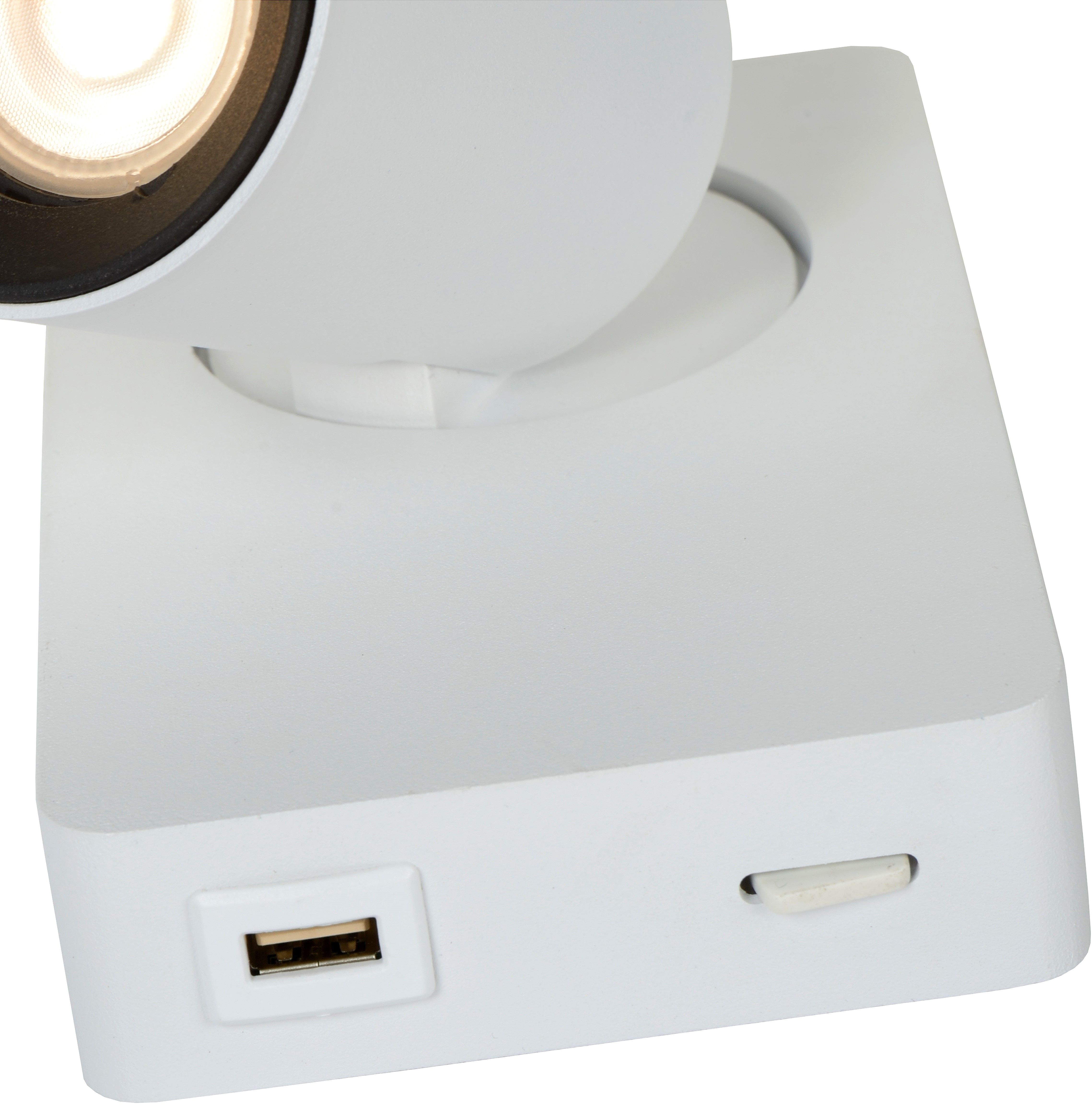 Wandspot Wit Nigel B11.8 x D10 cm