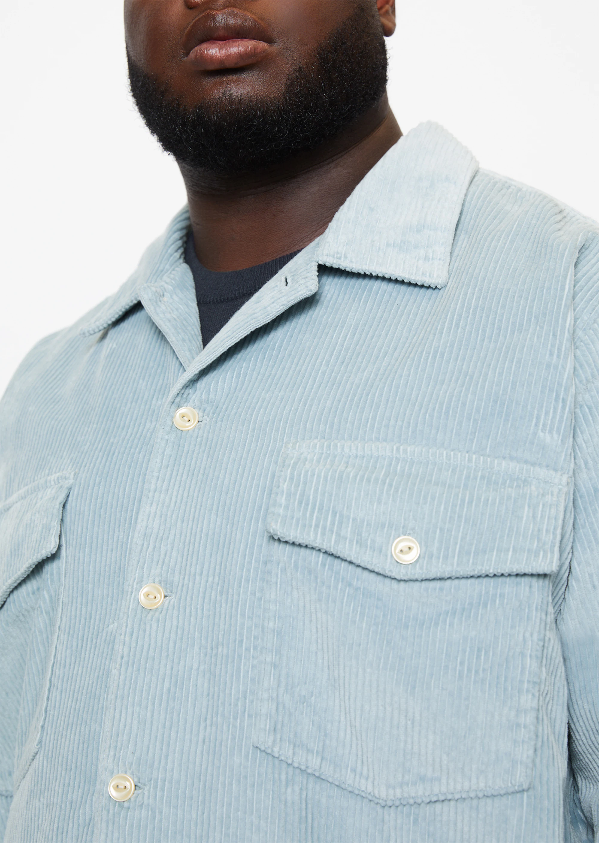 Overshirt aus Bio-Baumwoll-Cord