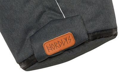 Nordlys Idun Mini Lammeskinnspose, Grey/Natural