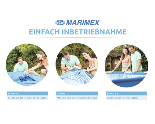 Marimex Florida rond opzetzwembad, Ø 366x99 cm, zonder accessoires, rotan