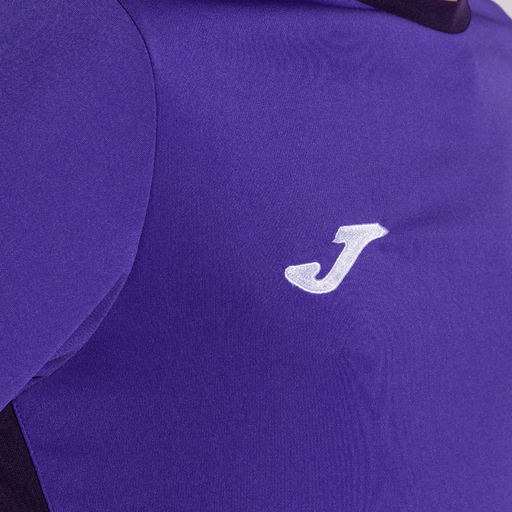 Camiseta Joma Winner II roxa de manga curta