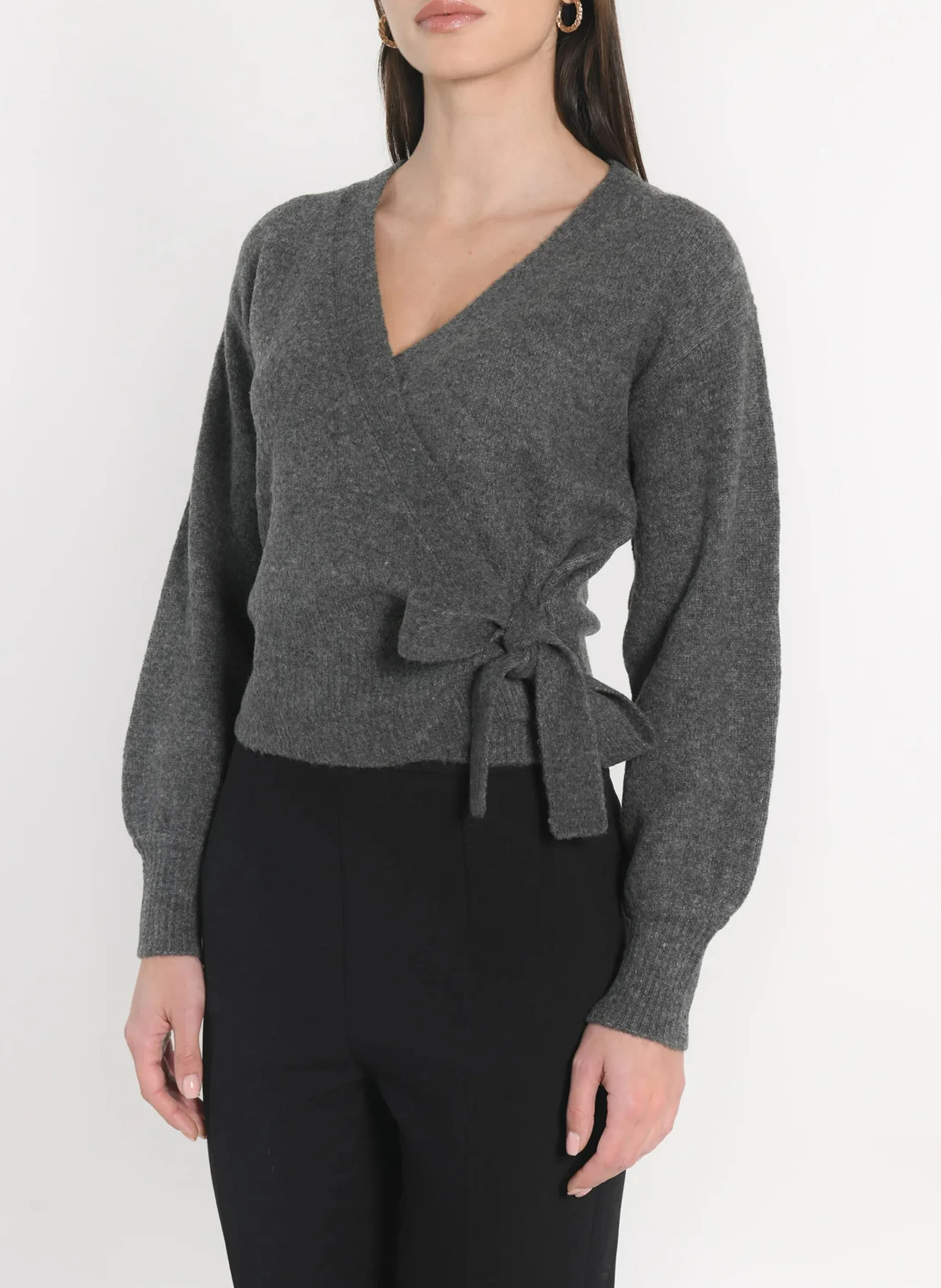 CONNIE - Gilet cache coeur | Gris