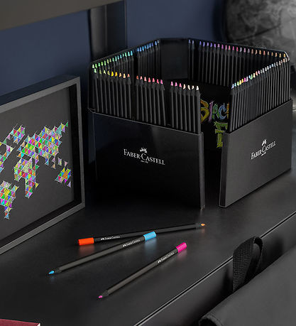 Faber-Castell Farveblyanter - Trekantet - Blåck Edition - 100 St