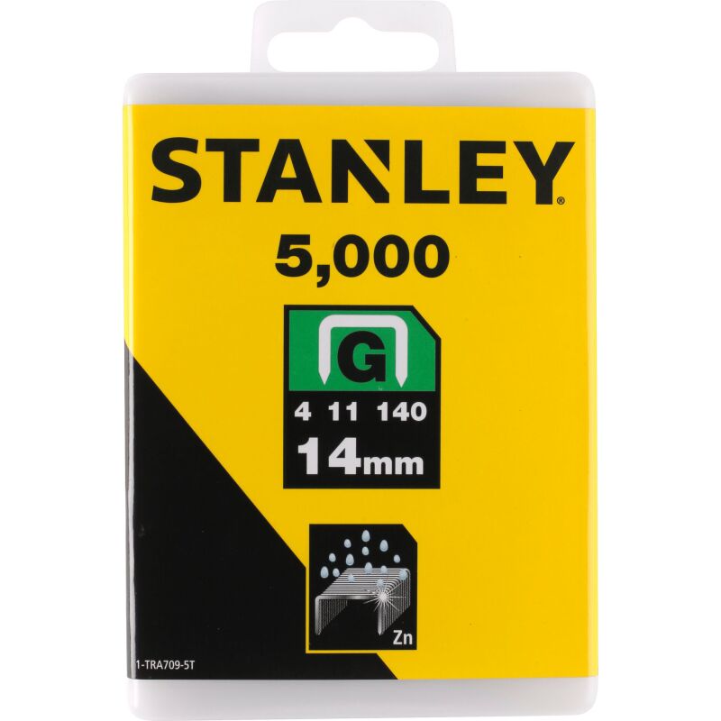 Agrafes 14 mm type G - boite de 5000 pièces