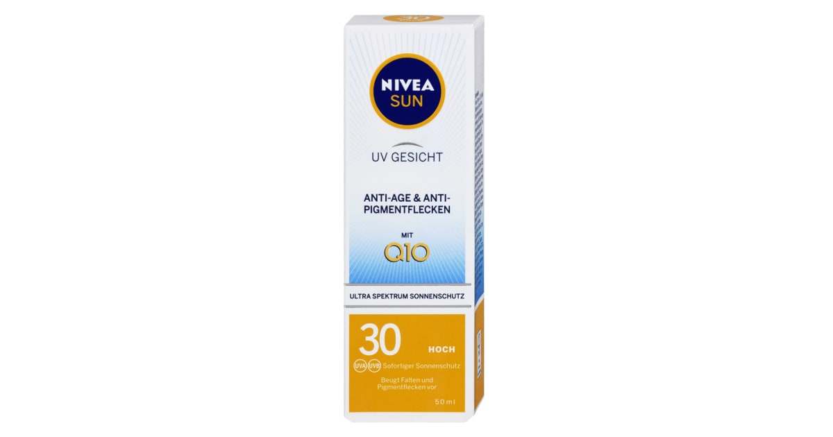 NIVEA Sun Gesicht Q10 Anti-Age SF30