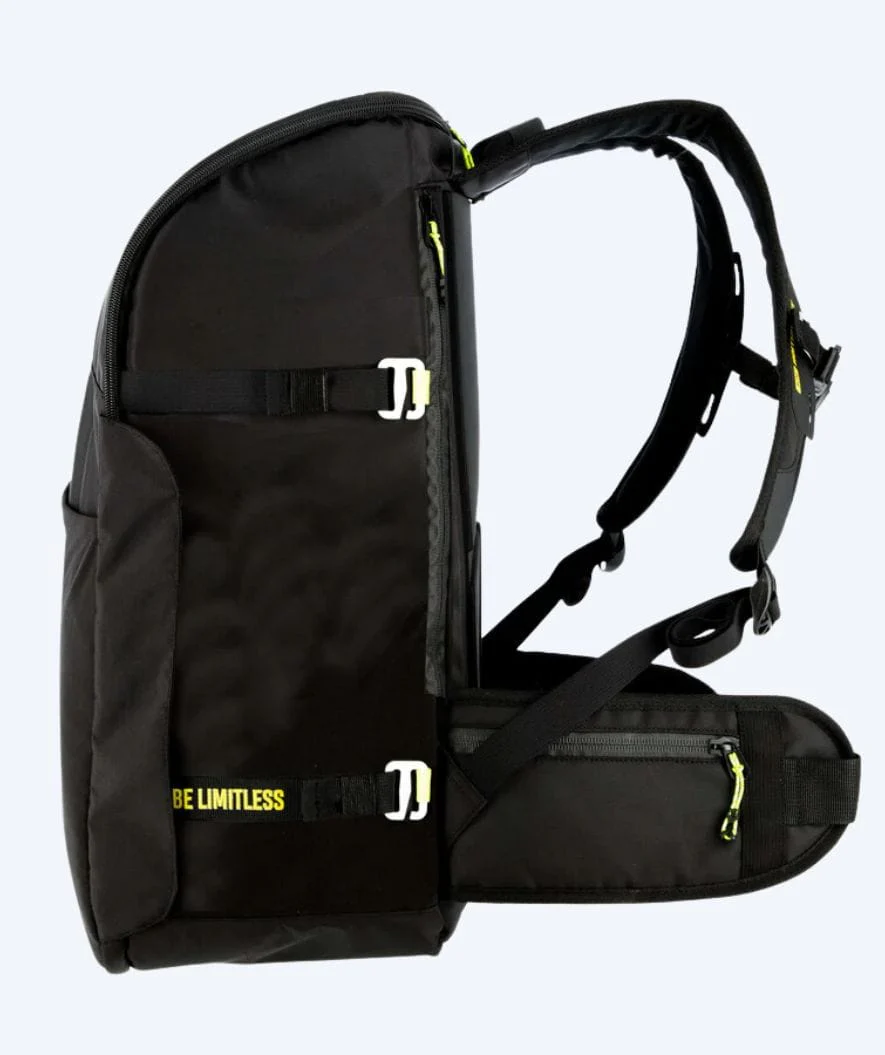 Aquasphere triatlontaske - Transition 35L - Sort/gul