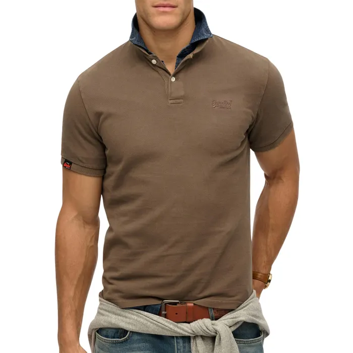 Superdry Vintage Destroy Polo Heren