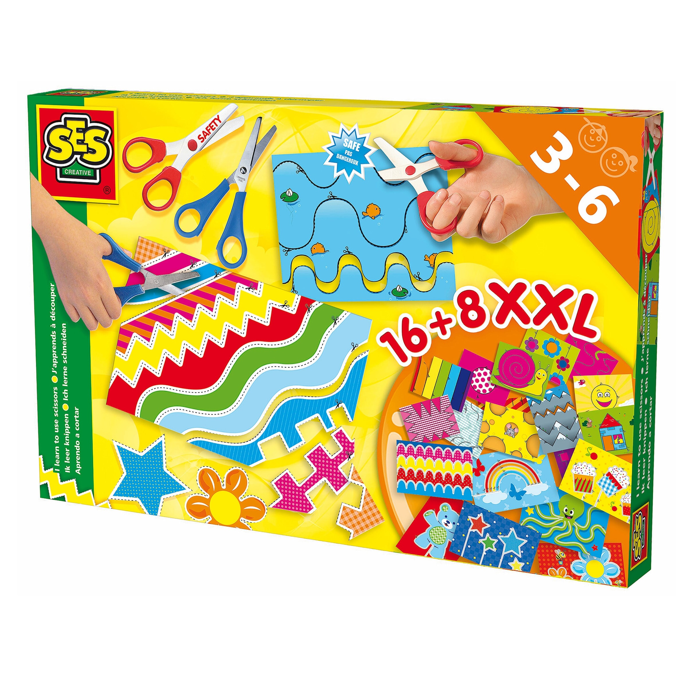 SES Bastelset Big Box Ich lerne schneiden