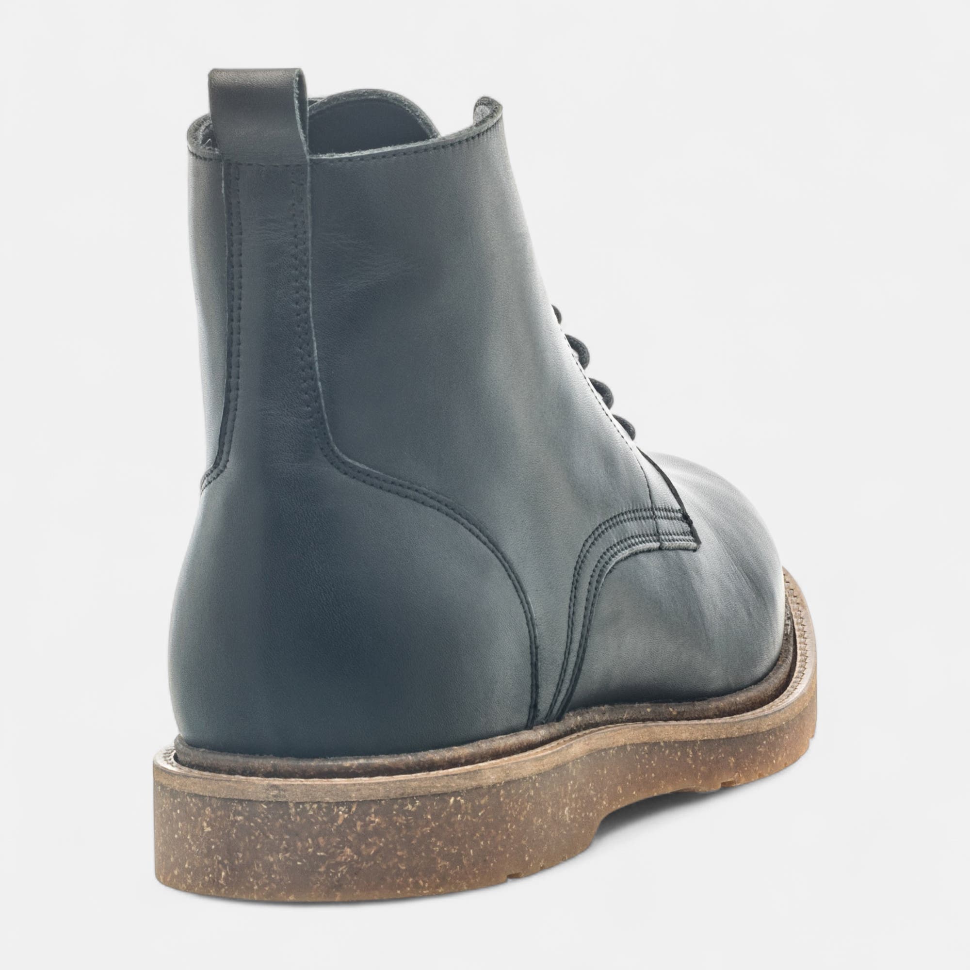 Bottines Homme en cuir noir