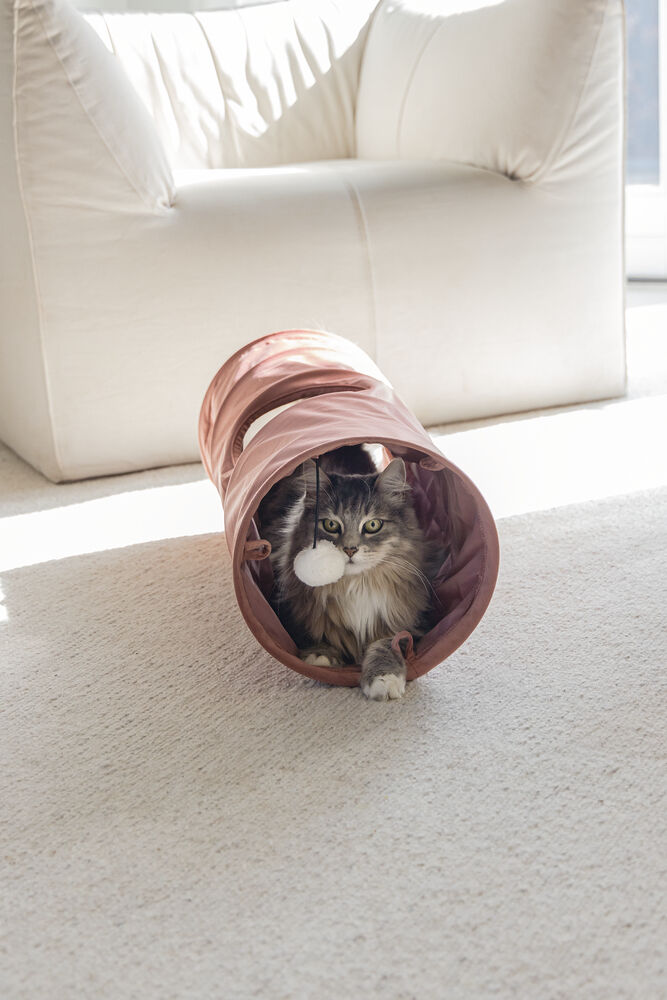 Designed by Lotte Cylla - Kattentunnel - Roze