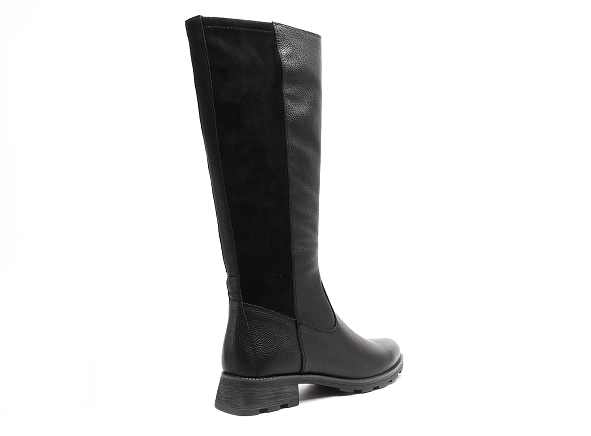 Caprice bottes plates femme 25611 noir