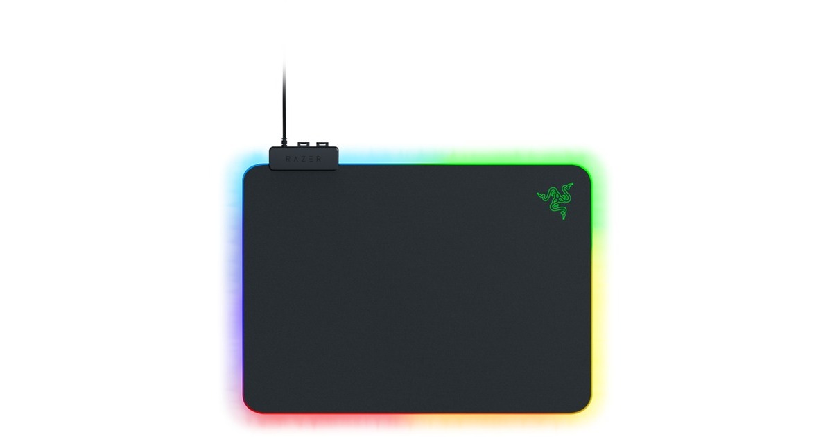 RazerFirefly V2 gaming muismat  (Zwart, RGB leds)