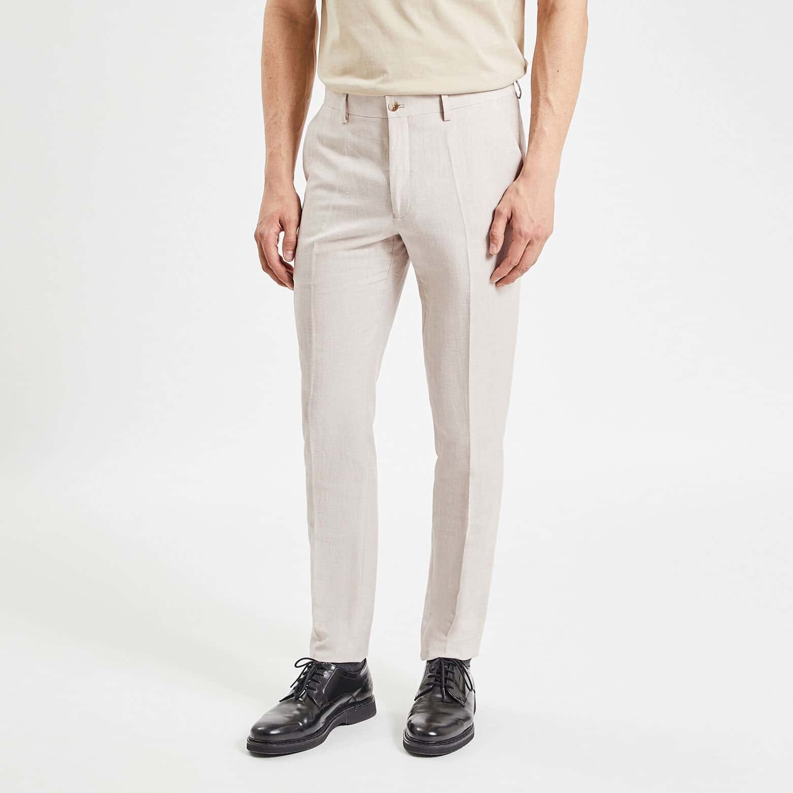 Costume 3 pièces slim - Beige