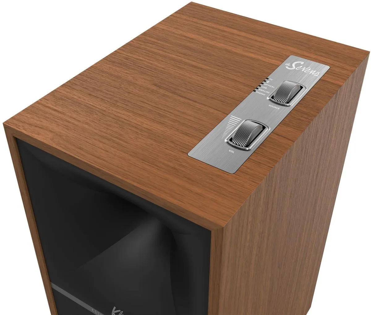 Klipsch The Sevens Noyer Enceintes sans fil hi-fi