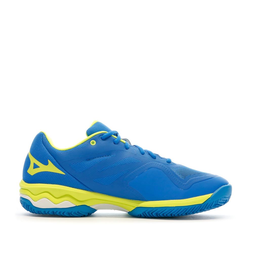 Mizuno Chaussures de Padel Bleu/Jaune Homme Mizuno Wave Exceed Tour 5 Cc