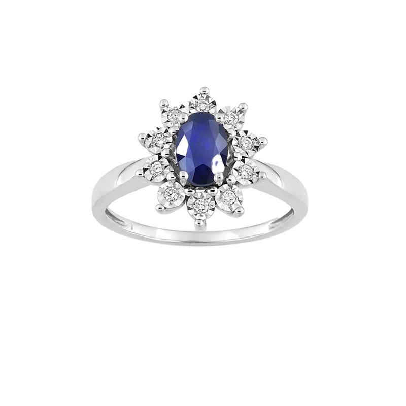 Bague femme - Saphir - Or 18 Carats