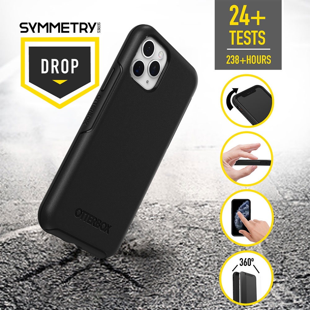 iPhone 11 Outdoor Case Hülle Symmetry Series (77-62794) - Schwarz