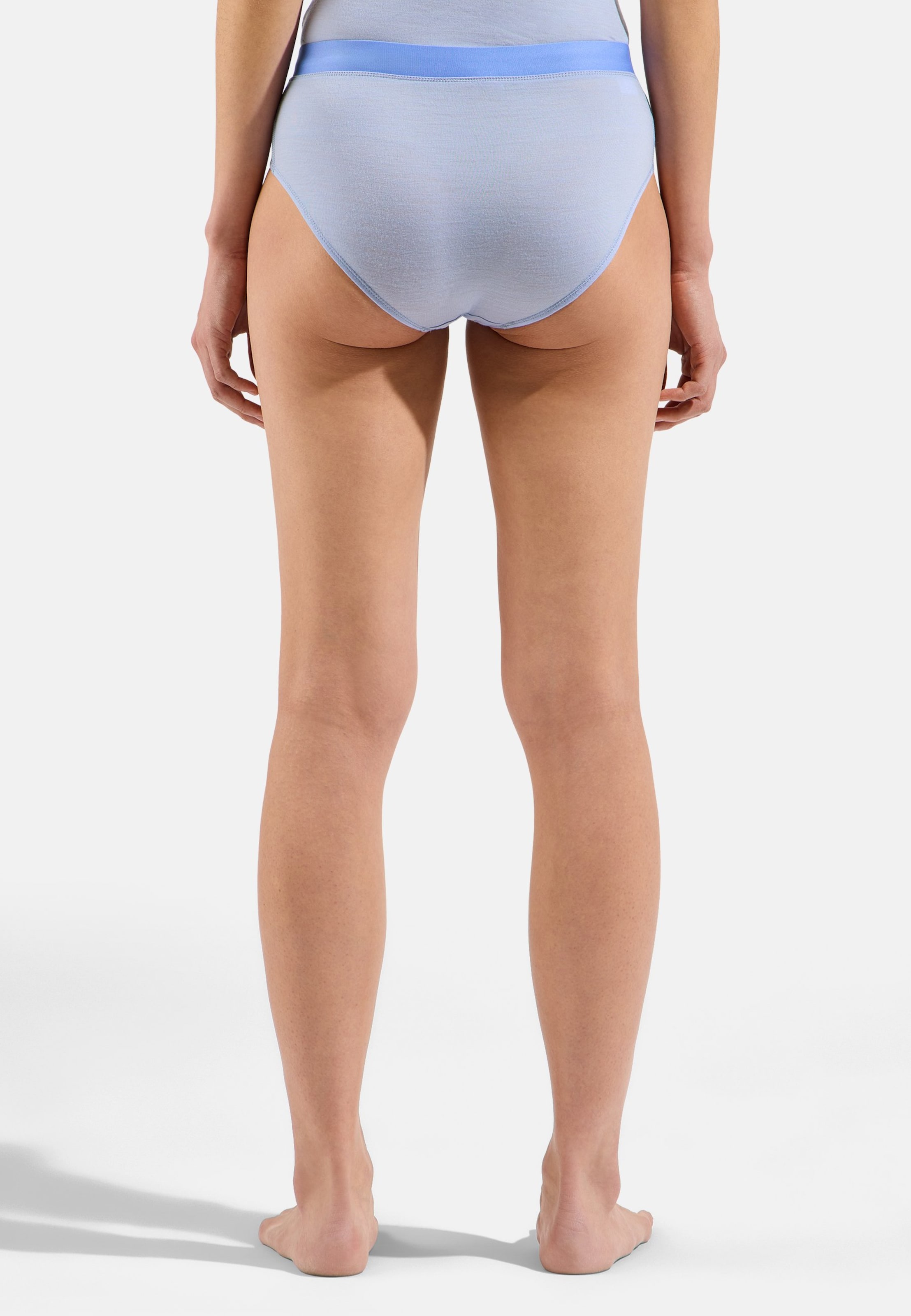 Natural Merino 160 Panty in Blue heron